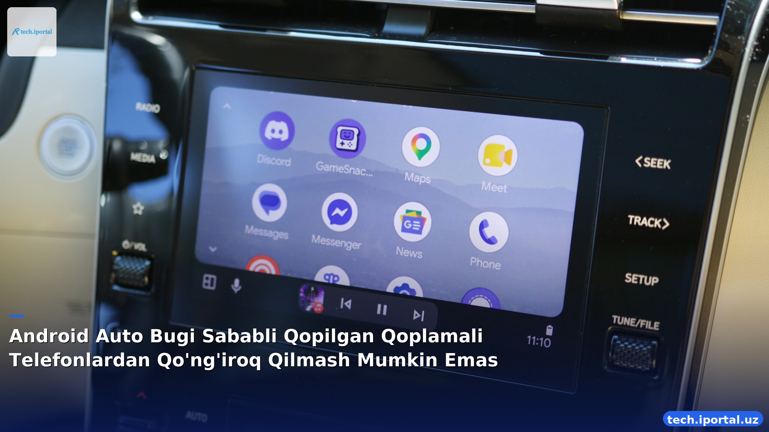 Android Auto Bugi Sababli Qopilgan Qoplamali Telefonlardan Qo'ng'iroq Qilmash Mumkin Emas
