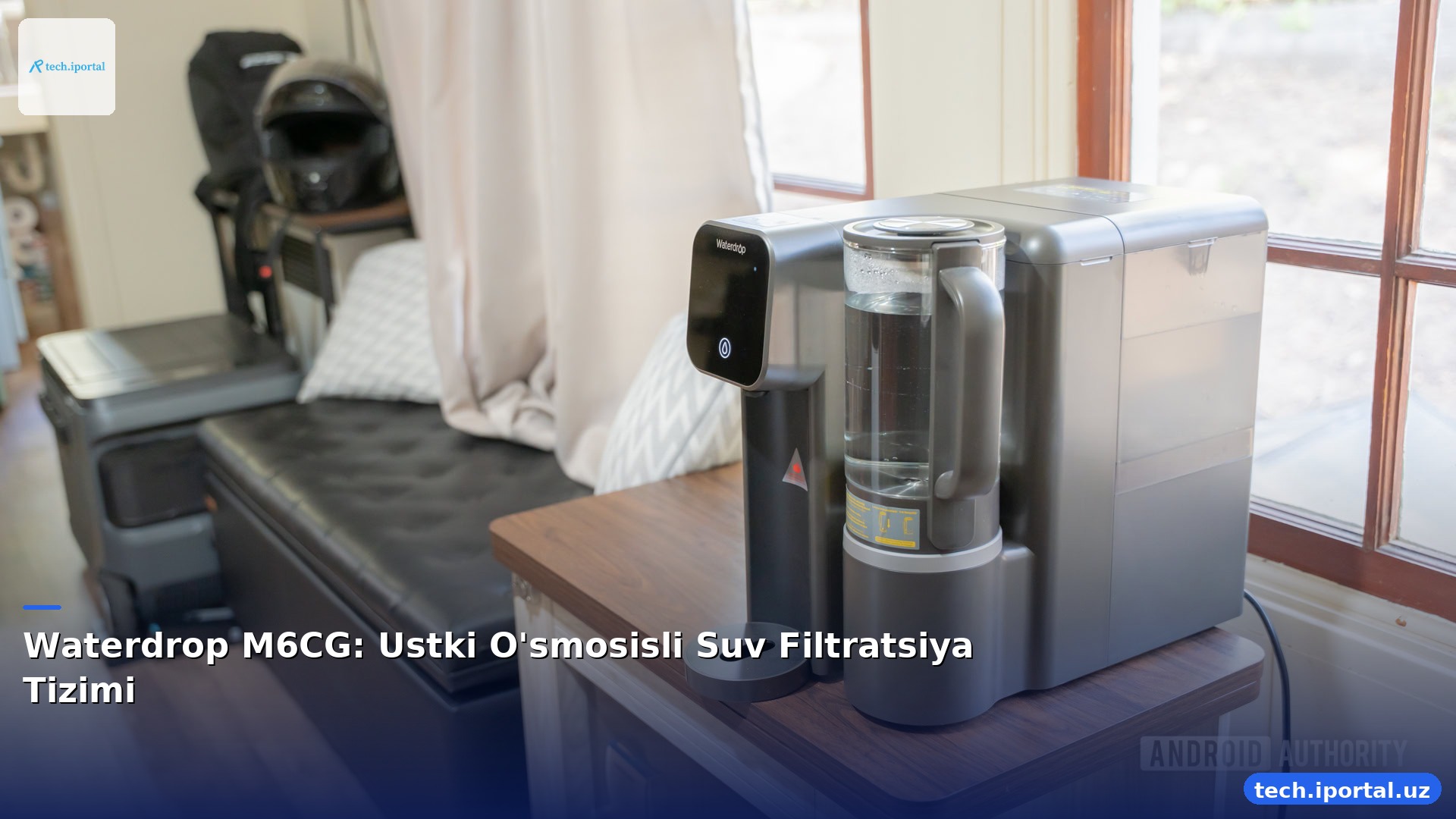 Waterdrop M6CG: Ustki O'smosisli Suv Filtratsiya Tizimi