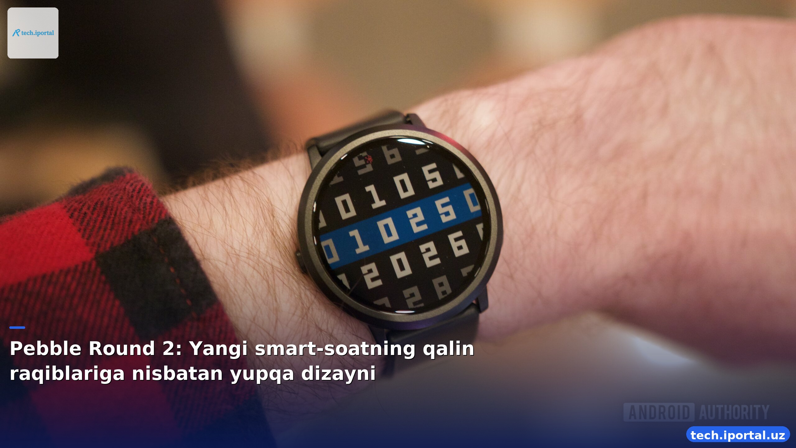 Pebble Round 2: Yangi smart-soatning qalin raqiblariga nisbatan yupqa dizayni