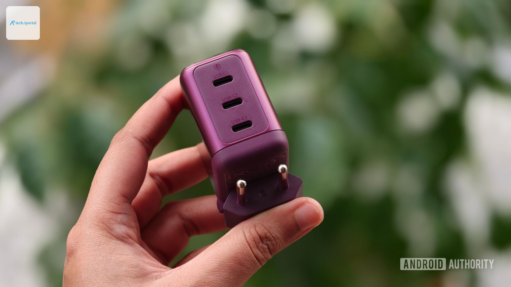 Baseus PicoGo Pro 100W GaN charger's three USB C ports