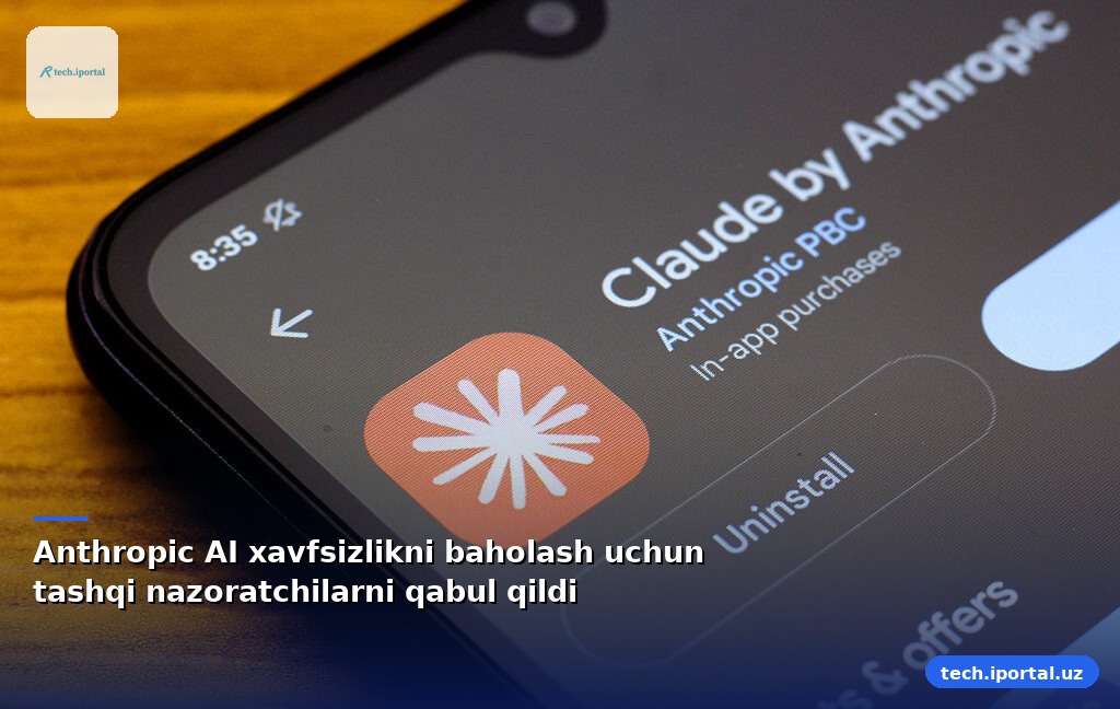 Anthropic AI xavfsizlikni baholash uchun tashqi nazoratchilarni qabul qildi