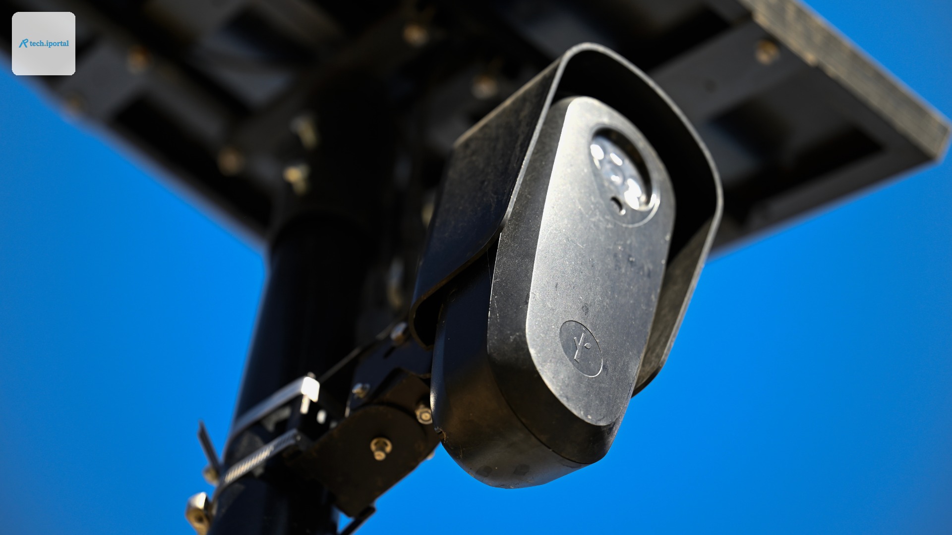 a Flock LPR camera