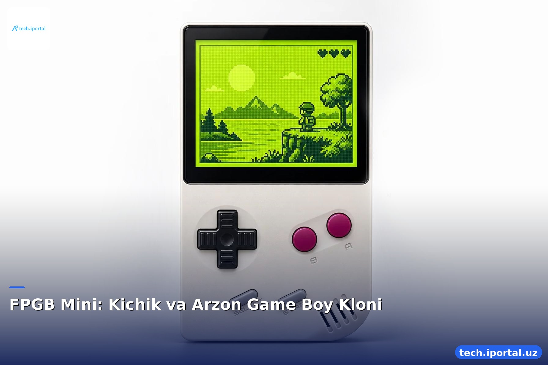 FPGB Mini: Kichik va Arzon Game Boy Kloni