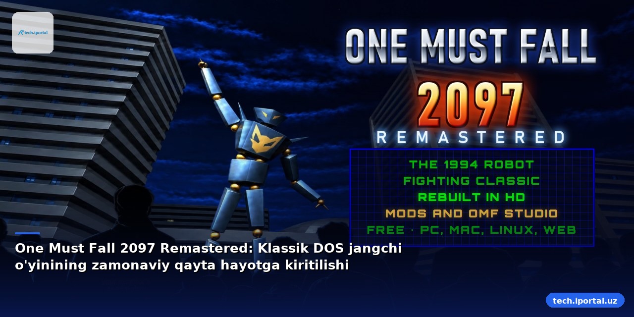 One Must Fall 2097 Remastered: Klassik DOS jangchi o'yinining zamonaviy qayta hayotga kiritilishi