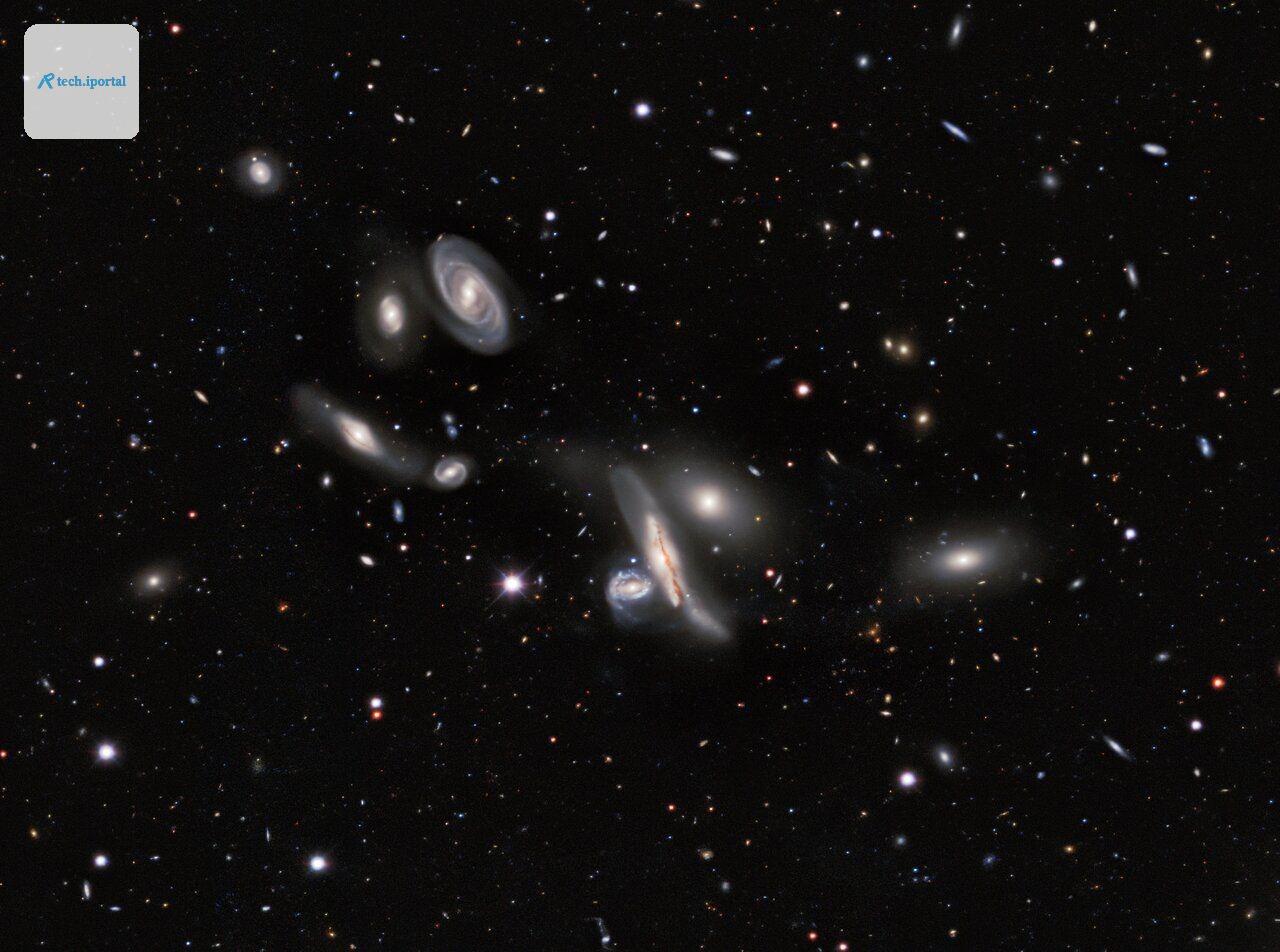 Copeland Septet group of galaxies
