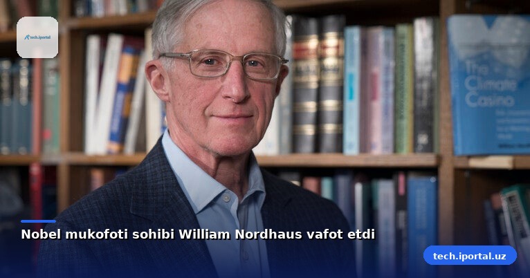 Nobel mukofoti sohibi William Nordhaus vafot etdi