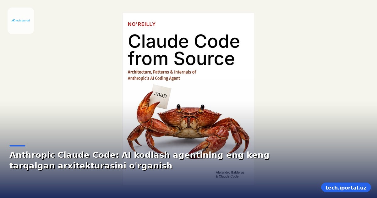 Anthropic Claude Code: AI kodlash agentining eng keng tarqalgan arxitekturasini o'rganish