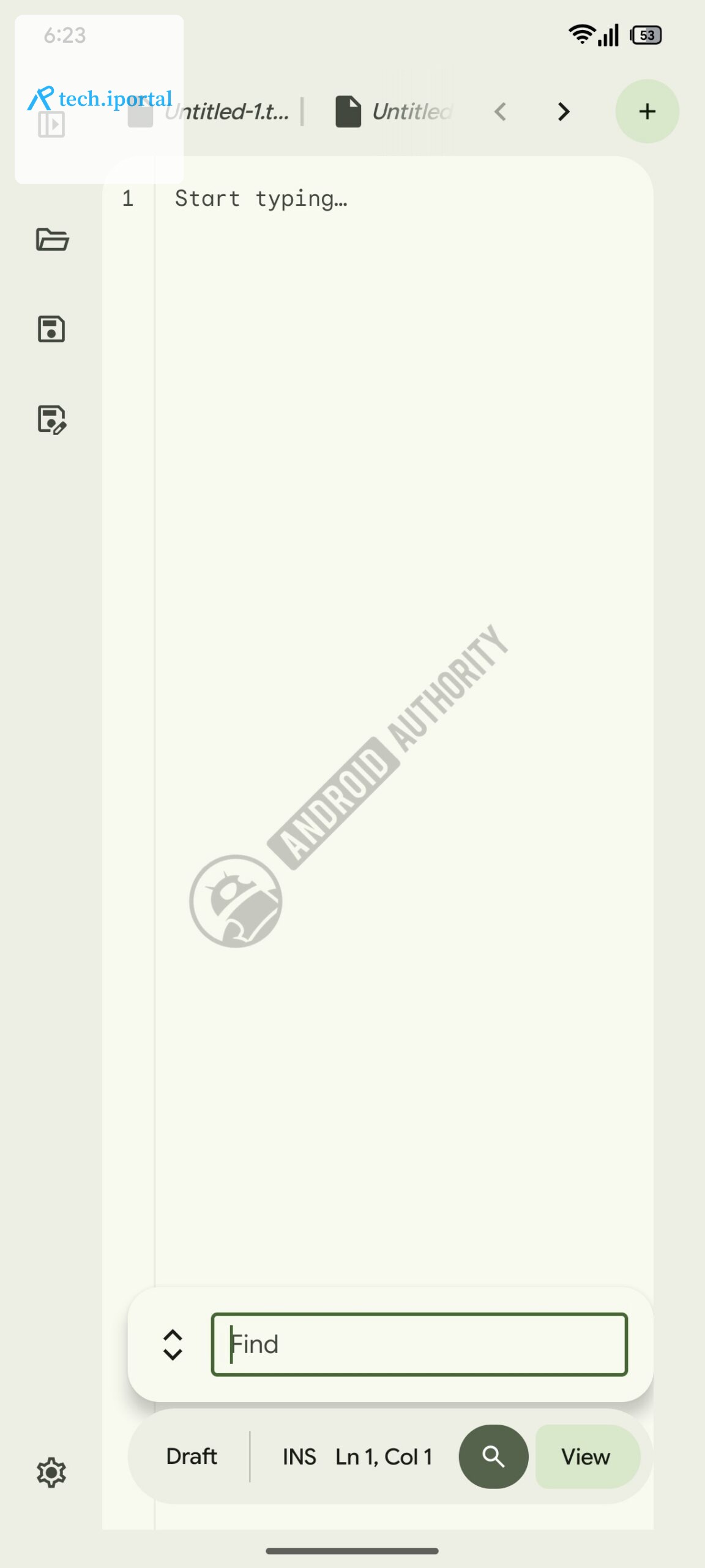 Googlebooks text editor android phone AD 2 watermarked