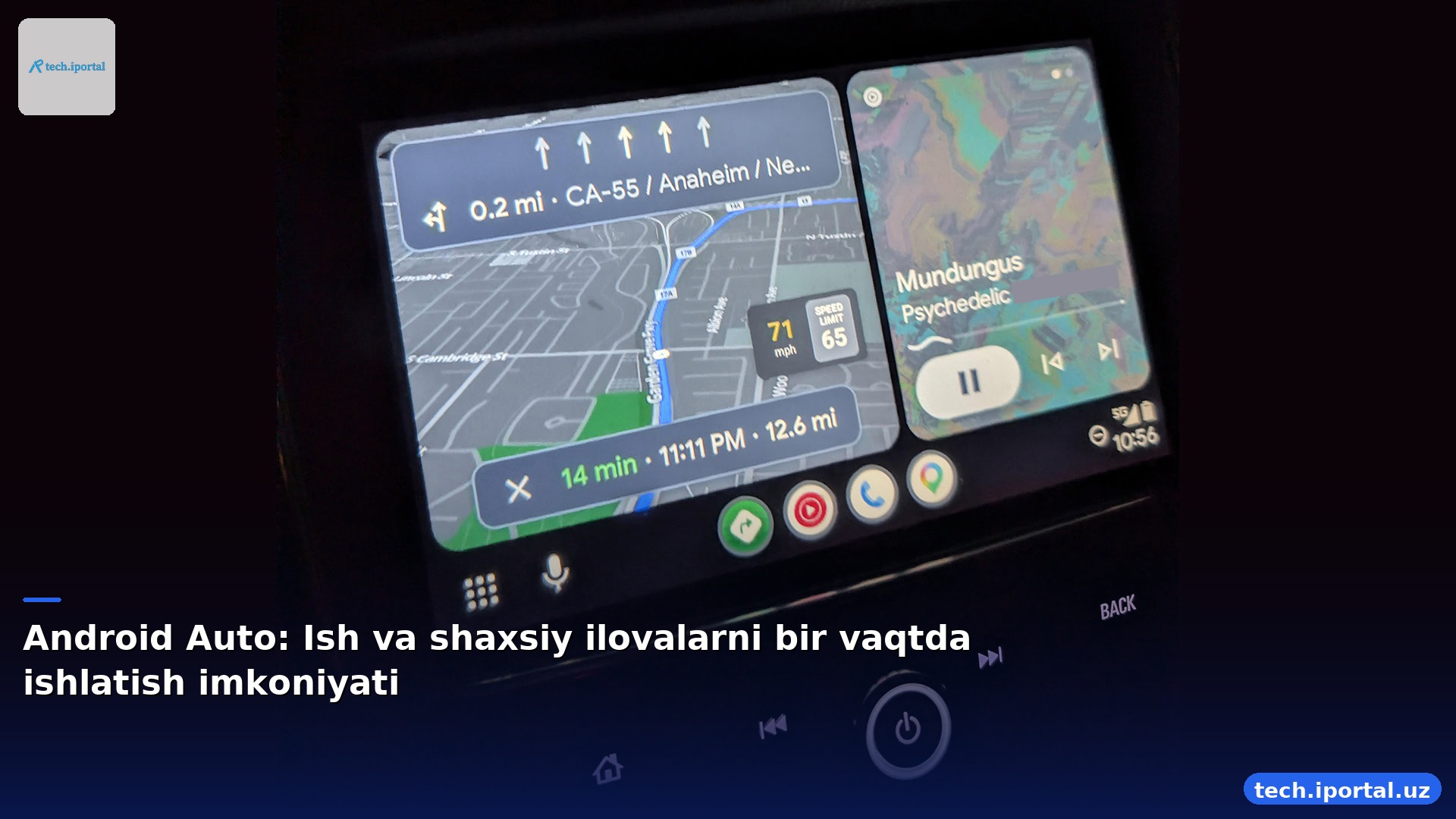 Android Auto: Ish va shaxsiy ilovalarni bir vaqtda ishlatish imkoniyati