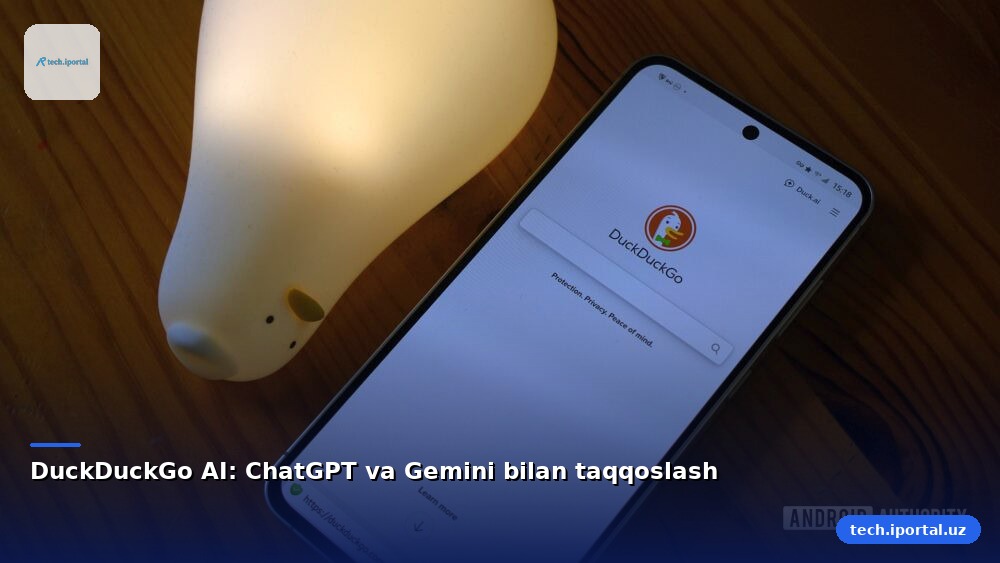 DuckDuckGo AI: ChatGPT va Gemini bilan taqqoslash
