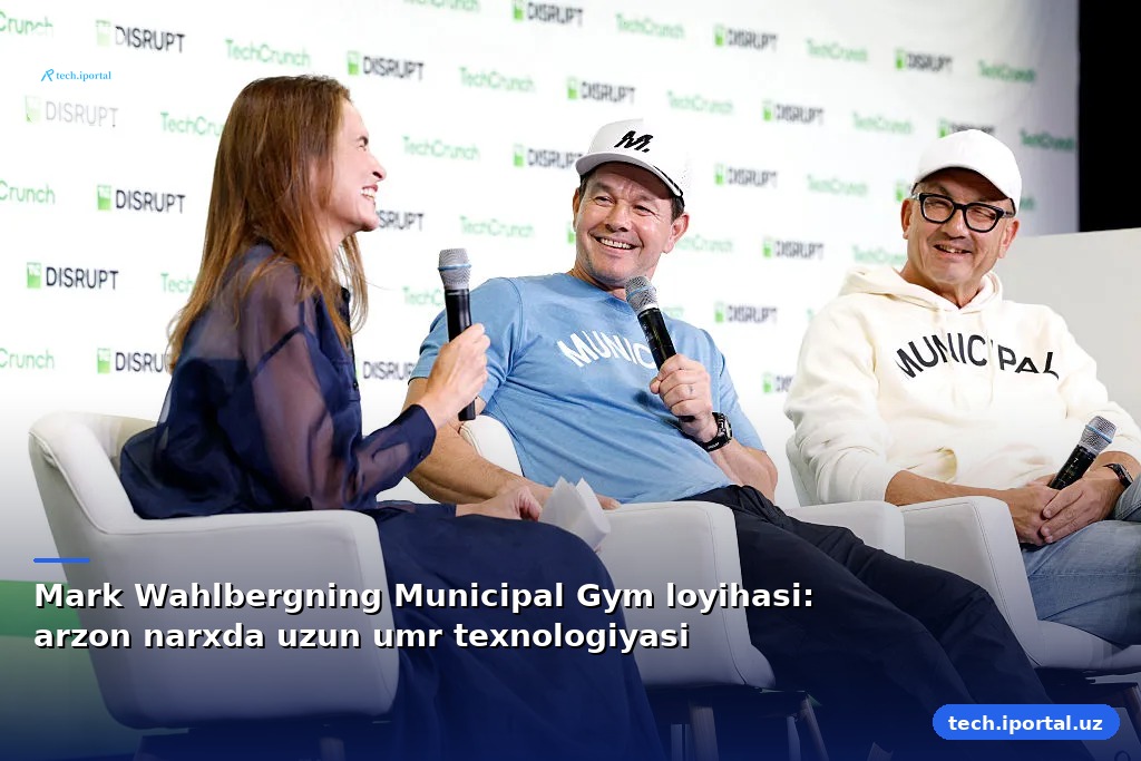 Mark Wahlbergning Municipal Gym loyihasi: arzon narxda uzun umr texnologiyasi