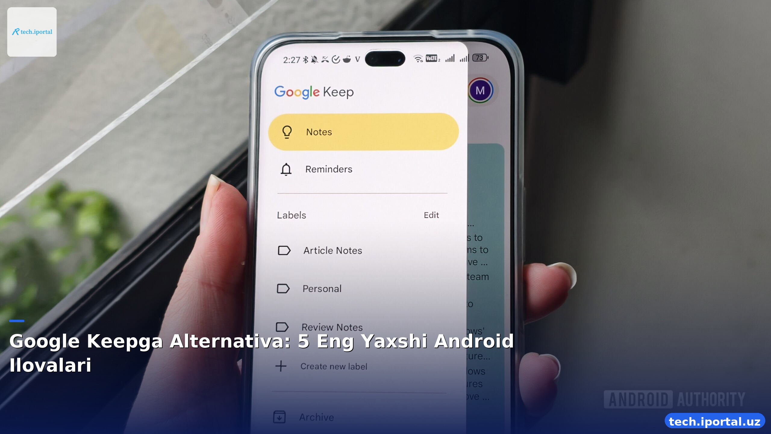 Google Keepga Alternativa: 5 Eng Yaxshi Android Ilovalari