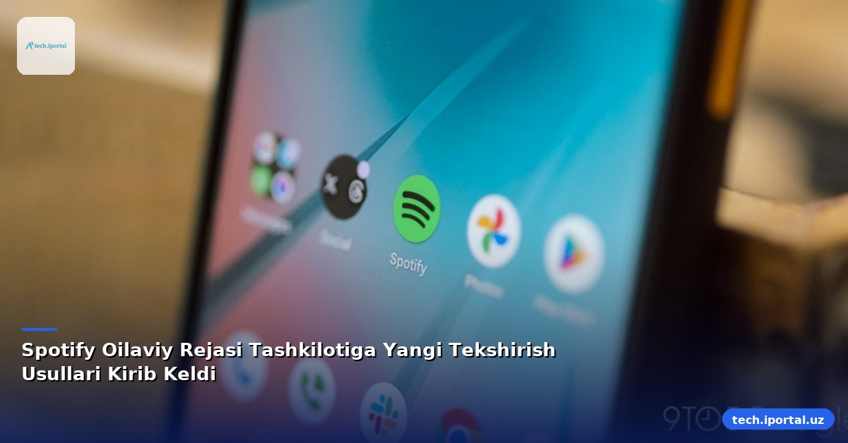 Spotify Oilaviy Rejasi Tashkilotiga Yangi Tekshirish Usullari Kirib Keldi