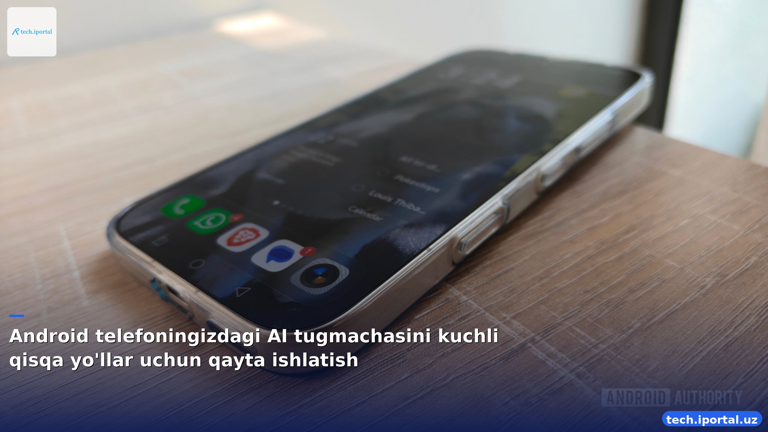 Android telefoningizdagi AI tugmachasini kuchli qisqa yo'llar uchun qayta ishlatish