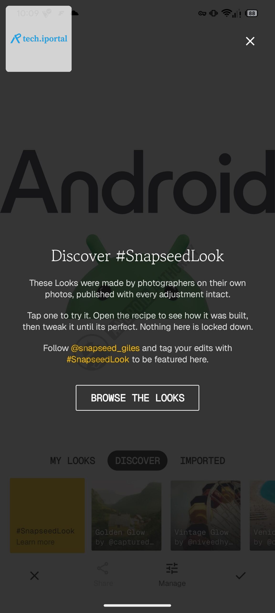 snapseed looks 4 watermarked