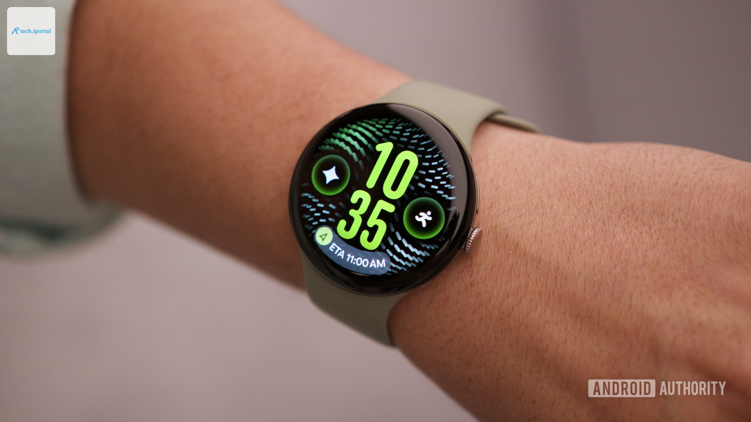 At a Glance on the Google Pixel Watch 5.