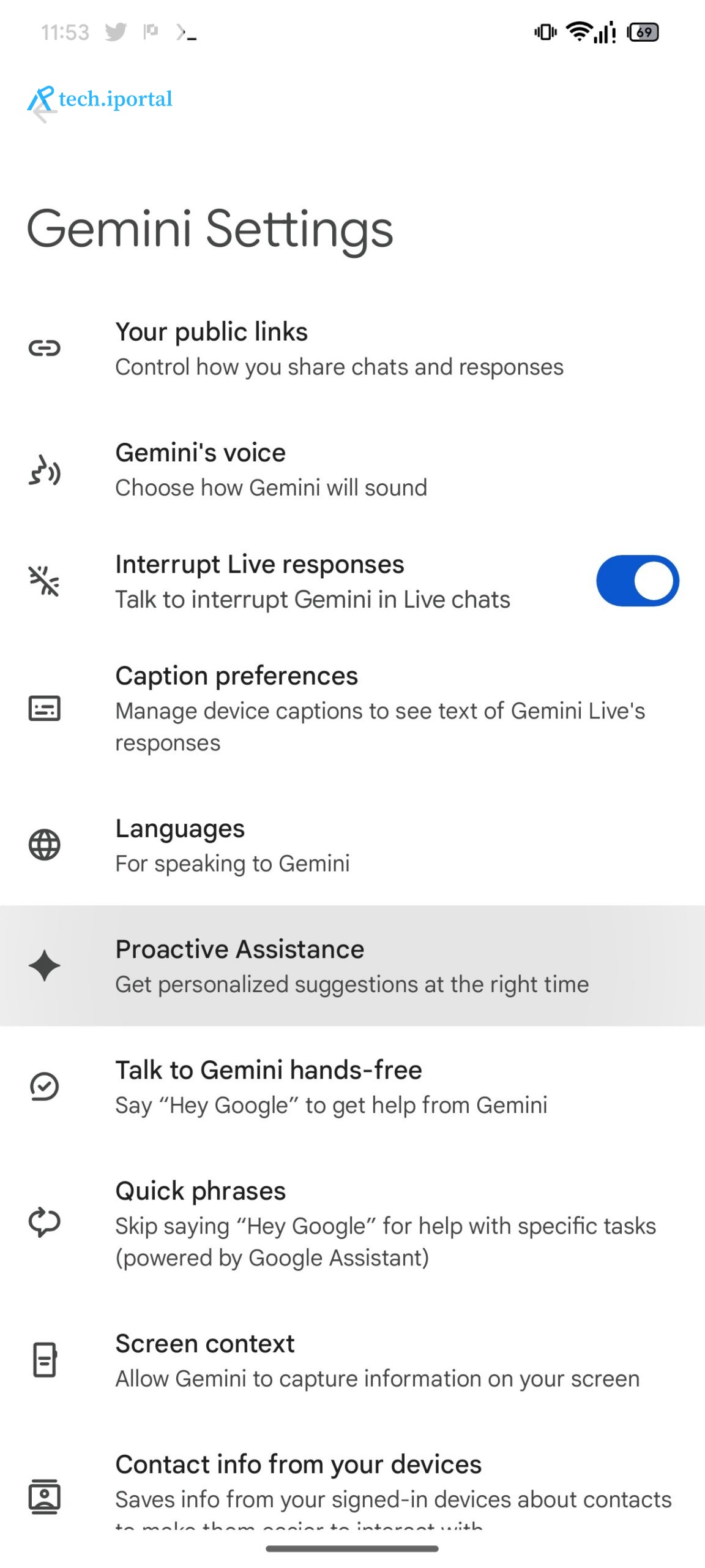 Proactive Assistance Gemini 3
