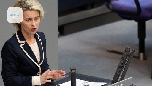 German defence minister Ursula von der Leyen