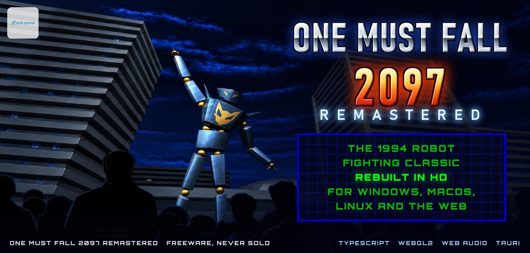 One Must Fall 2097 Remastered: the 1994 robot fighting classic, rebuilt in HD for Windows, macOS, Linux and the web