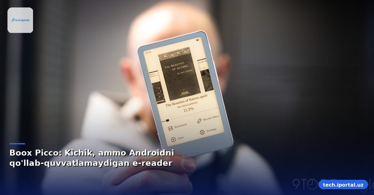 Boox Picco: Kichik, ammo Androidni qo'llab-quvvatlamaydigan e-reader