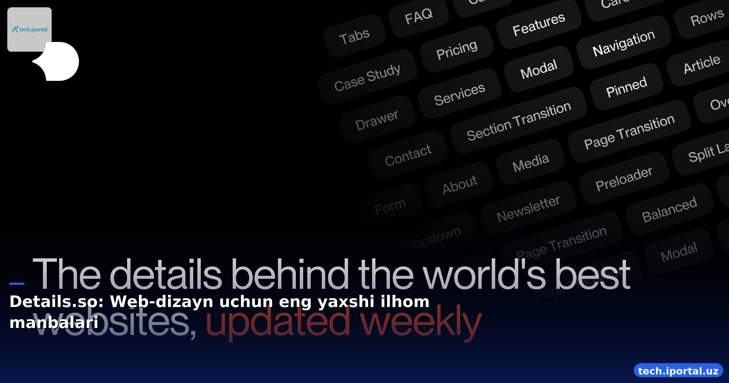 Details.so: Web-dizayn uchun eng yaxshi ilhom manbalari