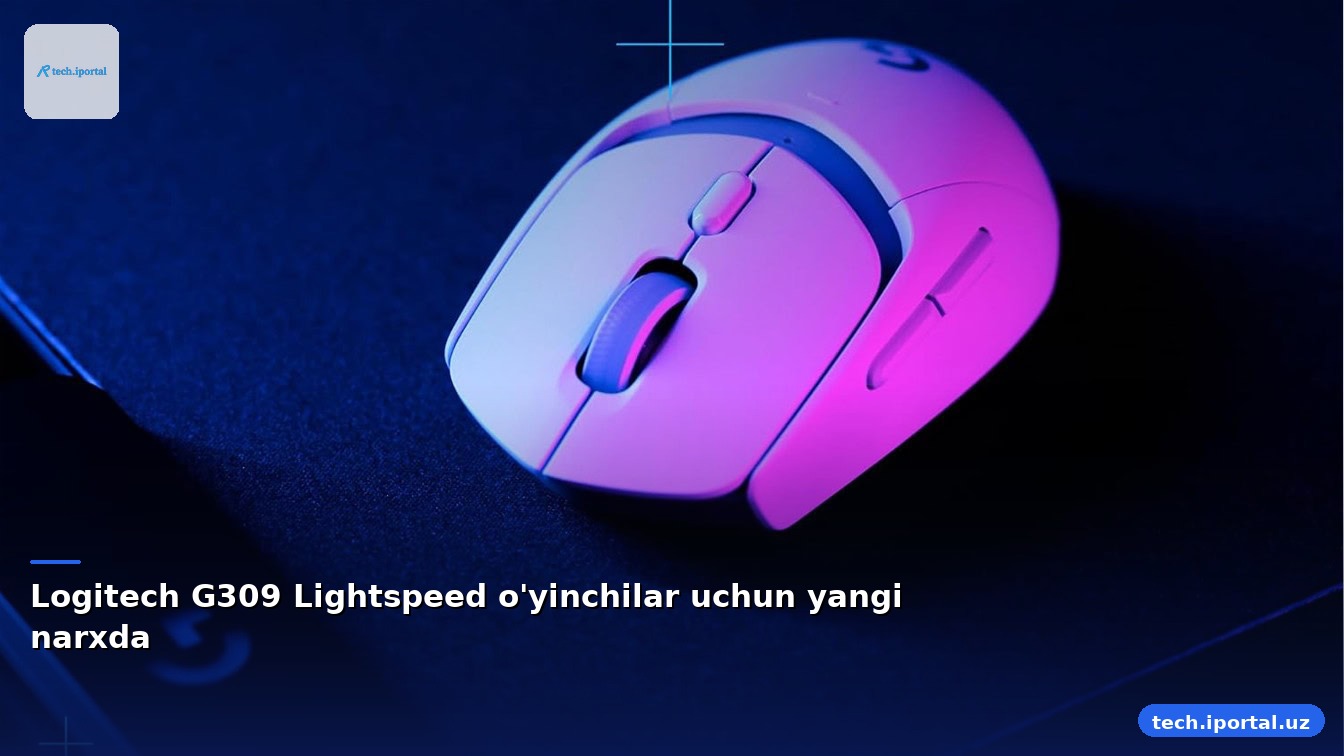 Logitech G309 Lightspeed o'yinchilar uchun yangi narxda