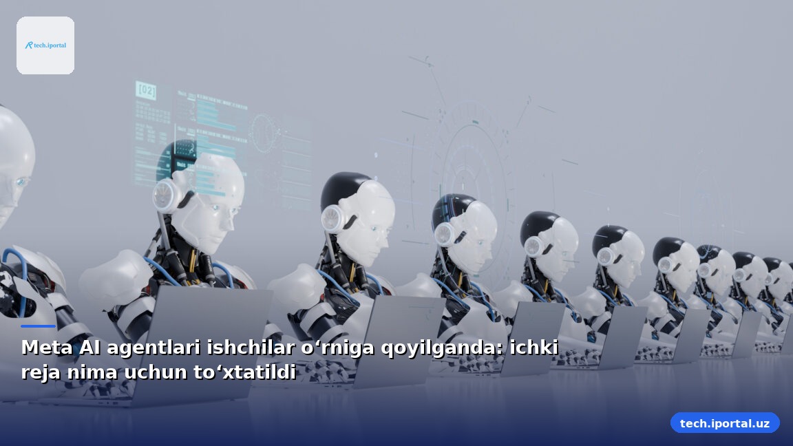 Meta AI agentlari ishchilar o‘rniga qoyilganda: ichki reja nima uchun to‘xtatildi
