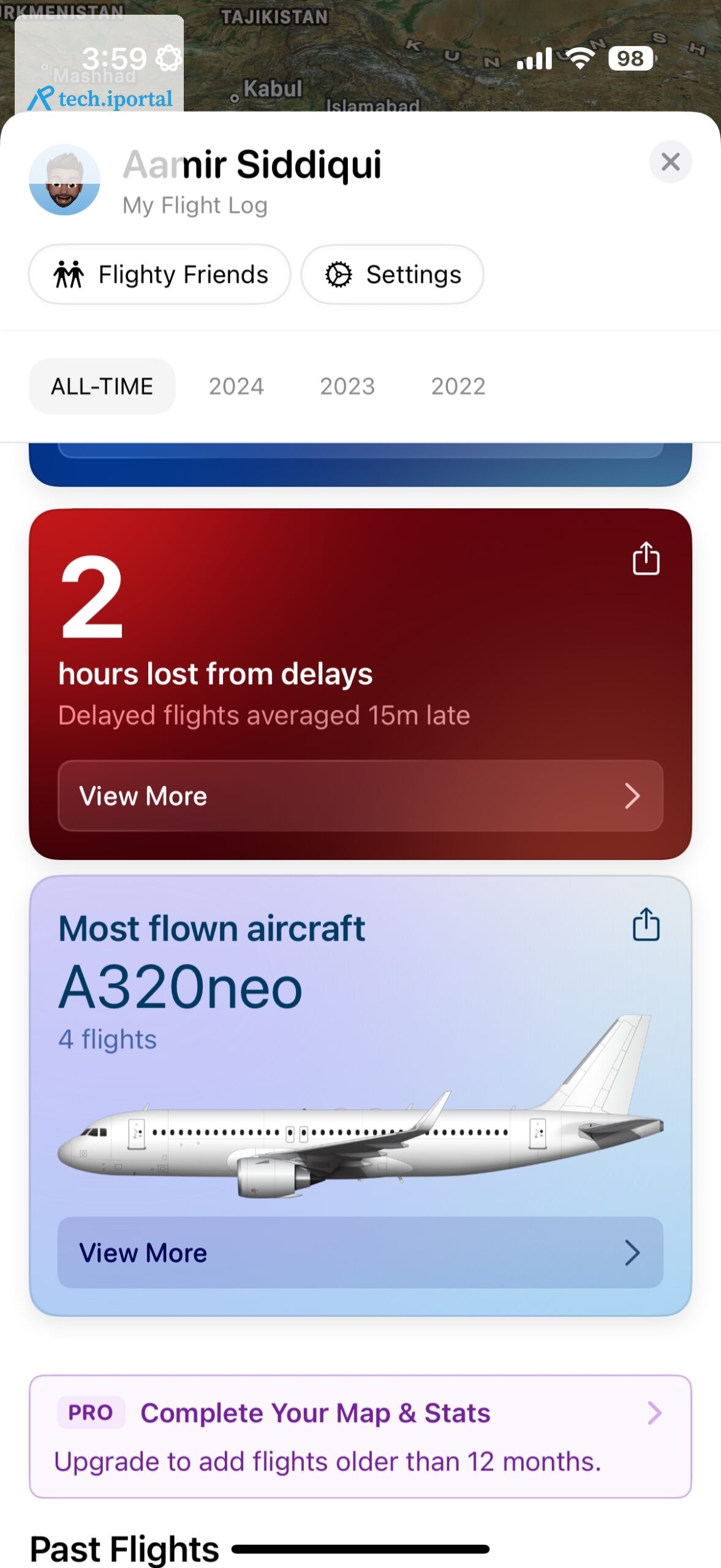 flighty ios exclusive app screen 03