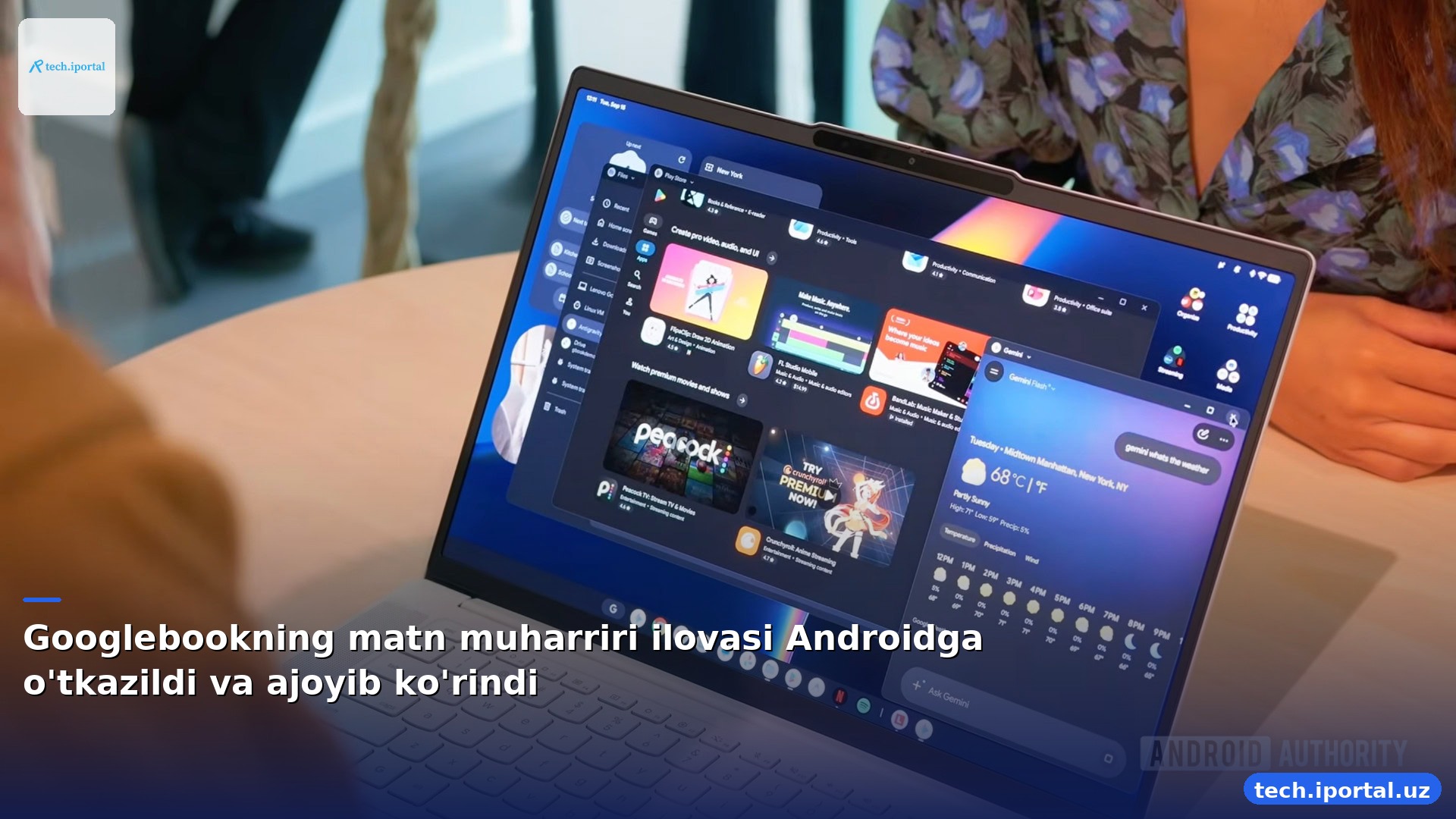 Googlebookning matn muharriri ilovasi Androidga o'tkazildi va ajoyib ko'rindi