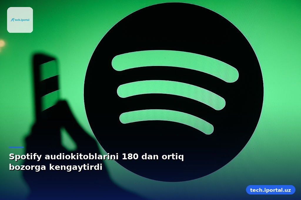 Spotify audiokitoblarini 180 dan ortiq bozorga kengaytirdi