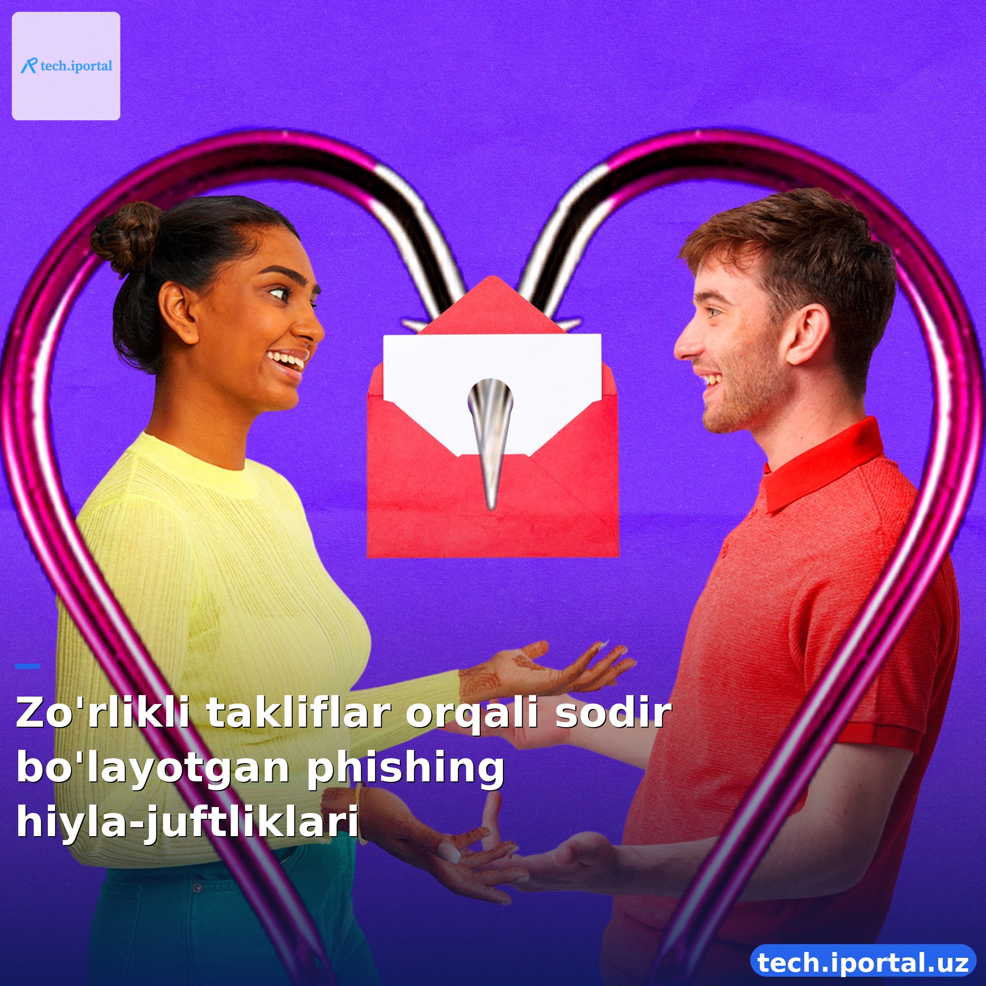Zo'rlikli takliflar orqali sodir bo'layotgan phishing hiyla-juftliklari