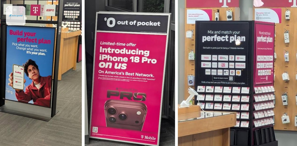 T Mobile store reveals T Mix 2