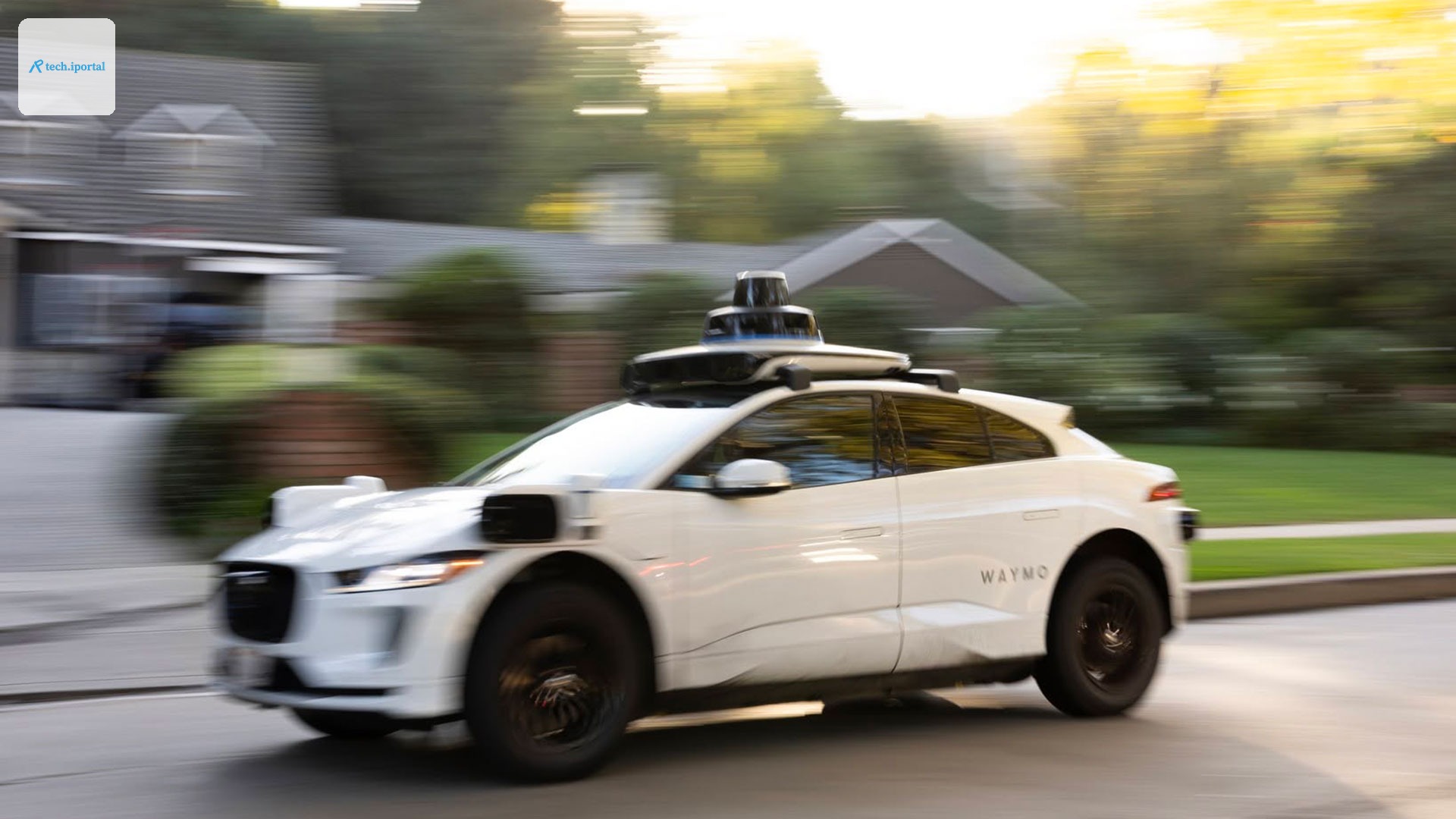 A Waymo robotaxi