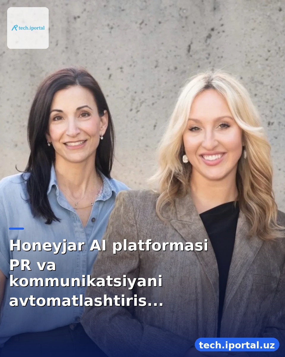 Honeyjar AI platformasi PR va kommunikatsiyani avtomatlashtirishda yangi bosqichni ochadi