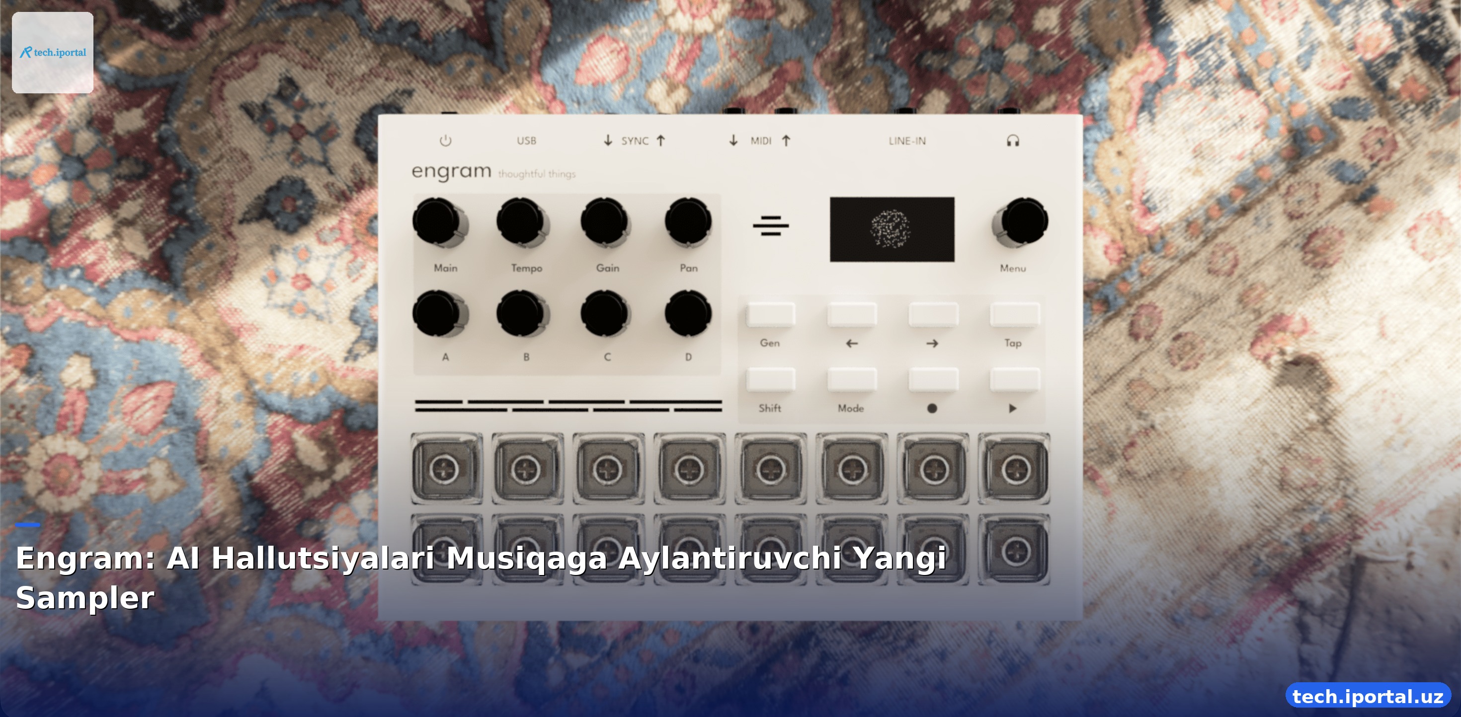 Engram: AI Hallutsiyalari Musiqaga Aylantiruvchi Yangi Sampler