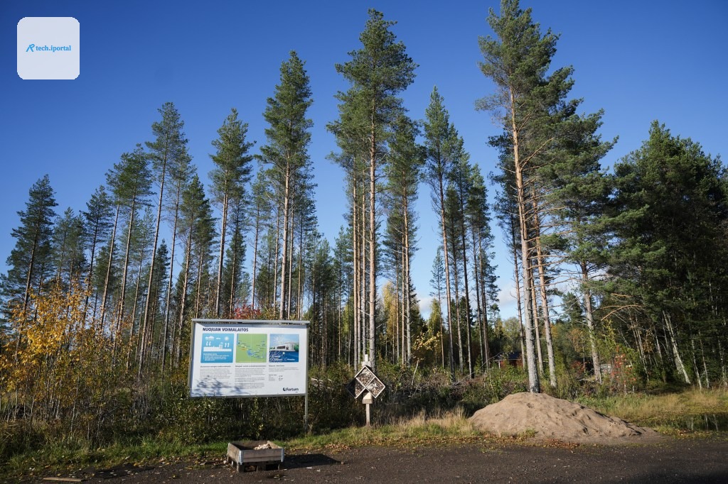 The site earmarked for Google's new data center in Vaala, Finland.