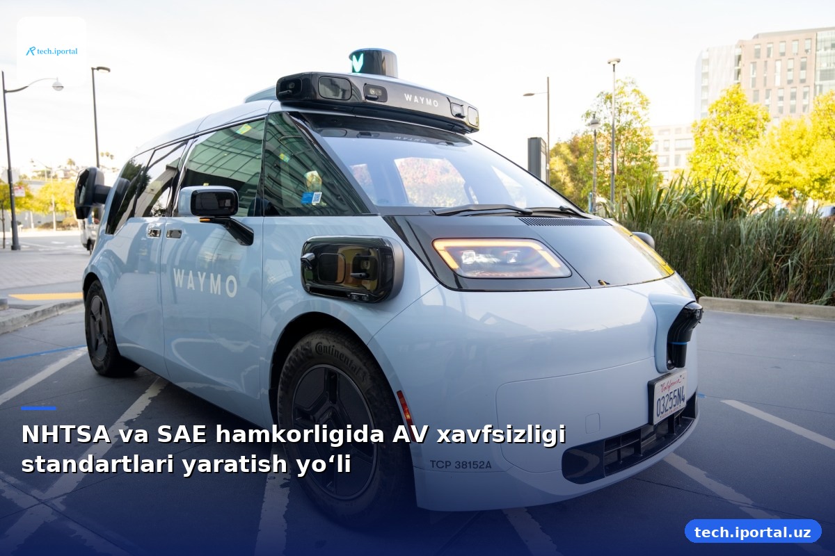 NHTSA va SAE hamkorligida AV xavfsizligi standartlari yaratish yo‘li