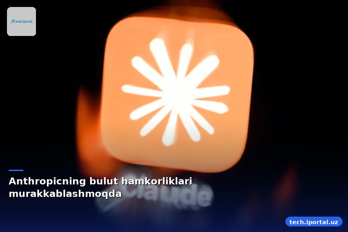 Anthropicning bulut hamkorliklari murakkablashmoqda