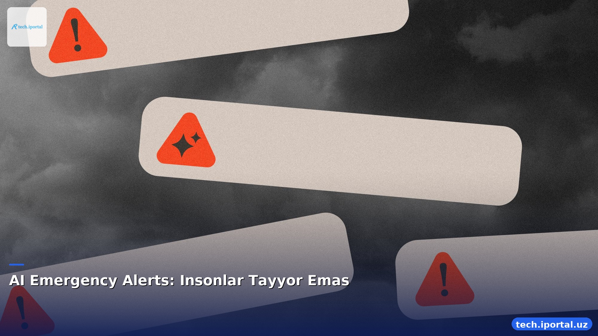 AI Emergency Alerts: Insonlar Tayyor Emas