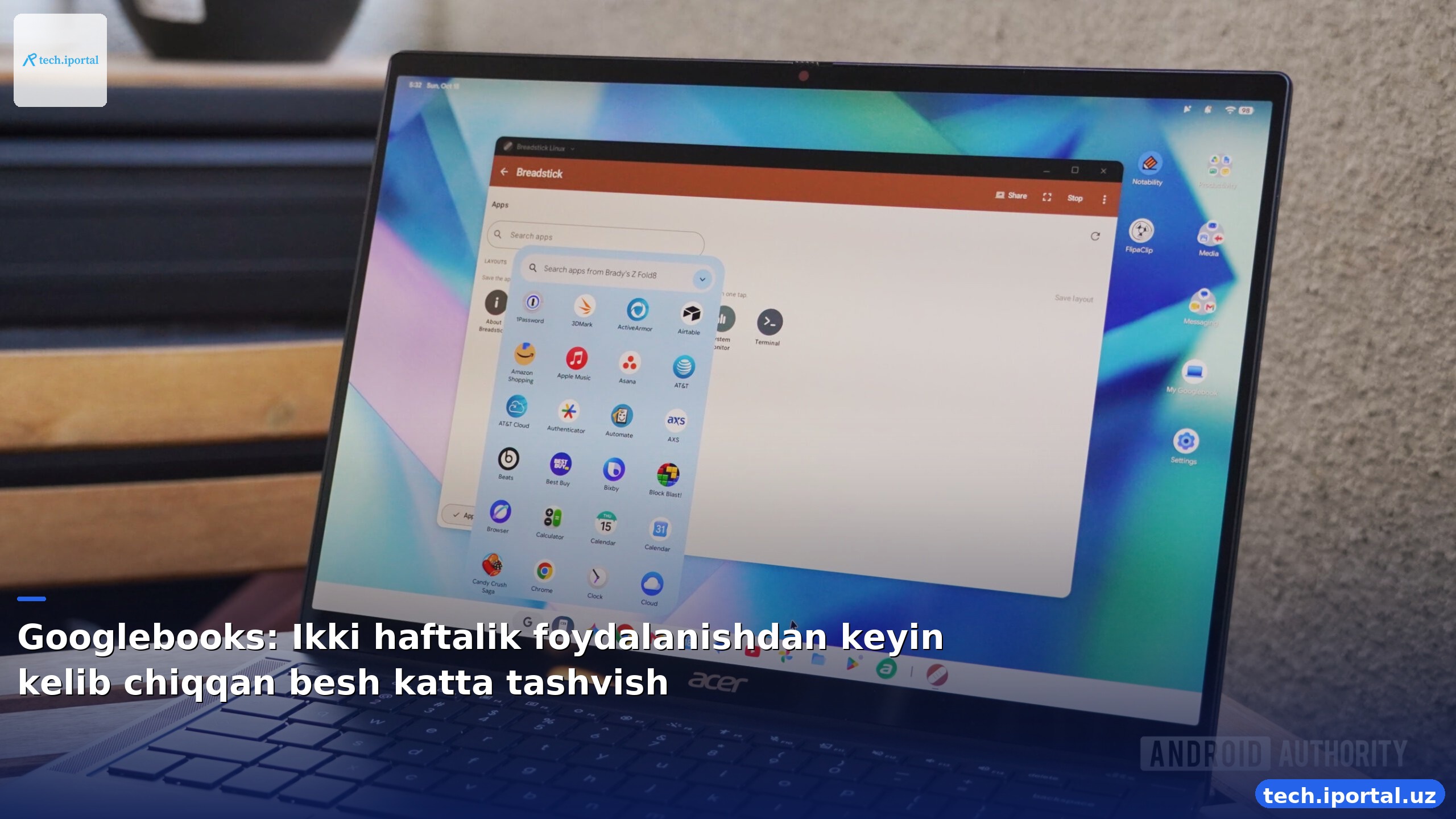 Googlebooks: Ikki haftalik foydalanishdan keyin kelib chiqqan besh katta tashvish