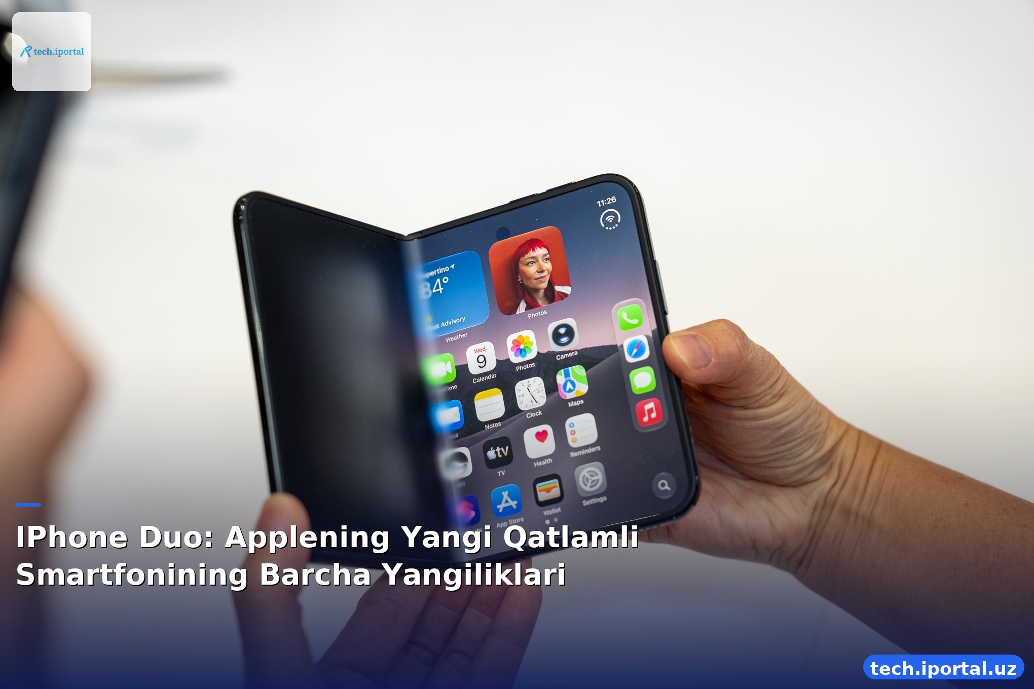 IPhone Duo: Applening Yangi Qatlamli Smartfonining Barcha Yangiliklari