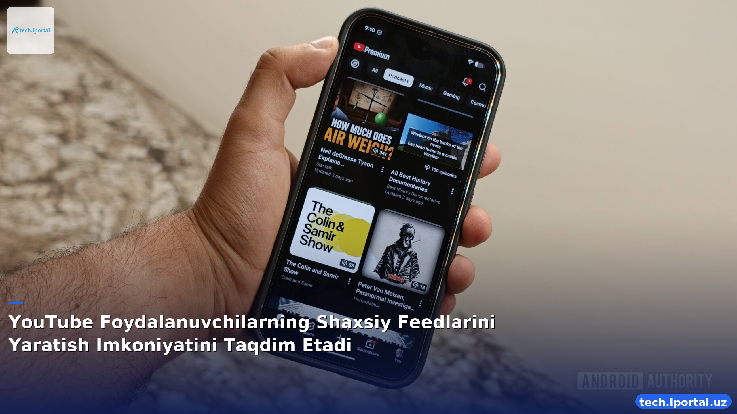 YouTube Foydalanuvchilarning Shaxsiy Feedlarini Yaratish Imkoniyatini Taqdim Etadi