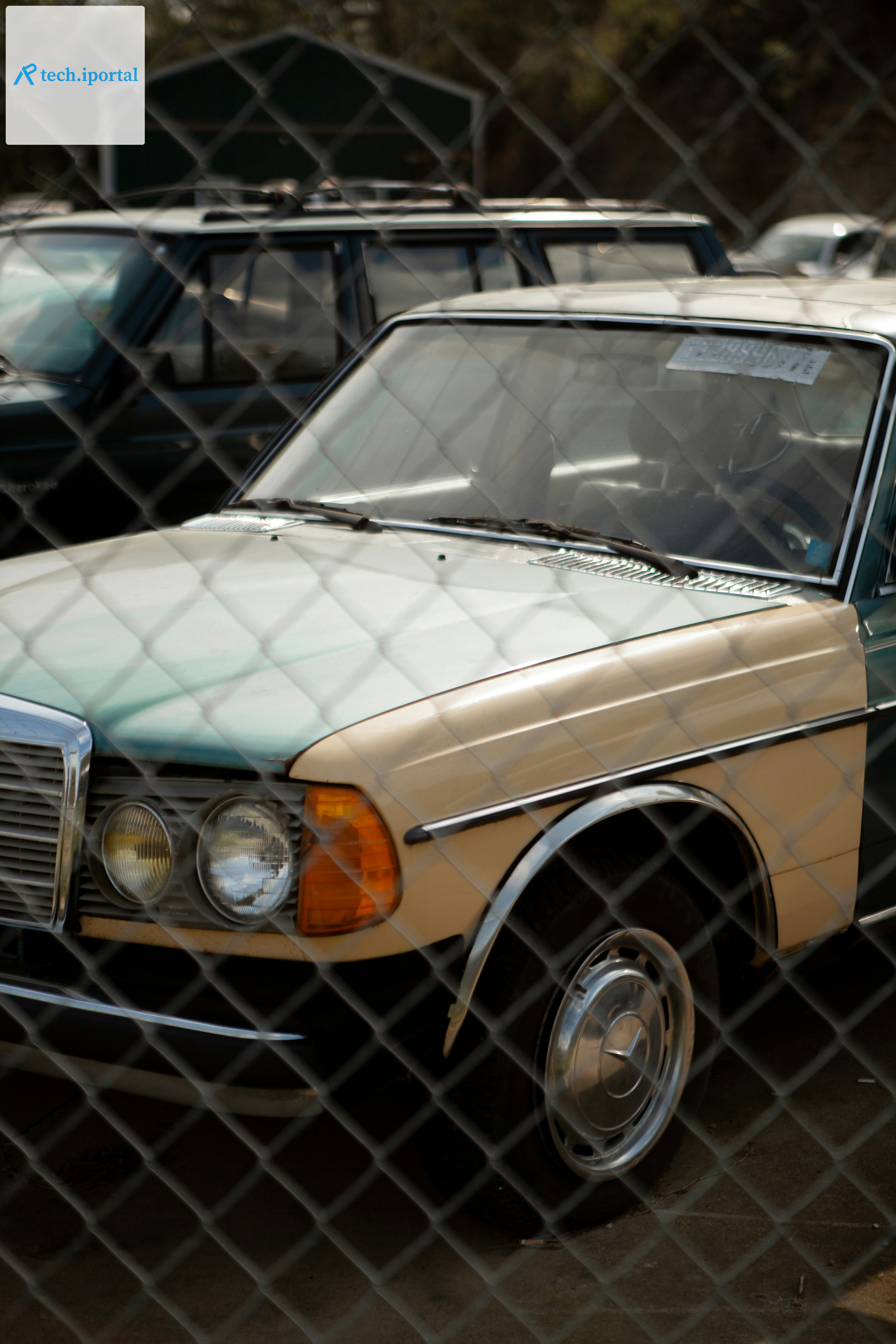 white mercedes benz car in a parking lot