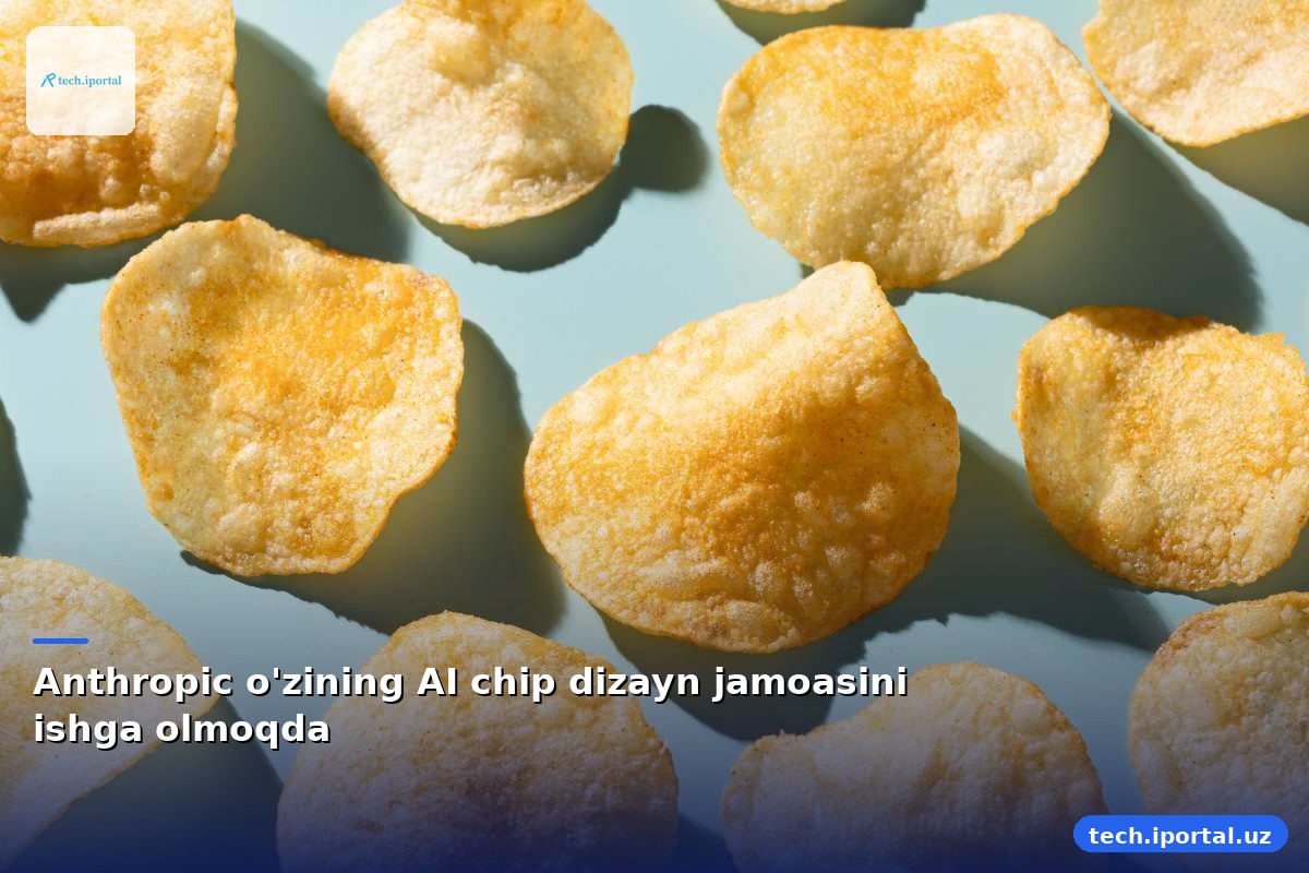 Anthropic o'zining AI chip dizayn jamoasini ishga olmoqda