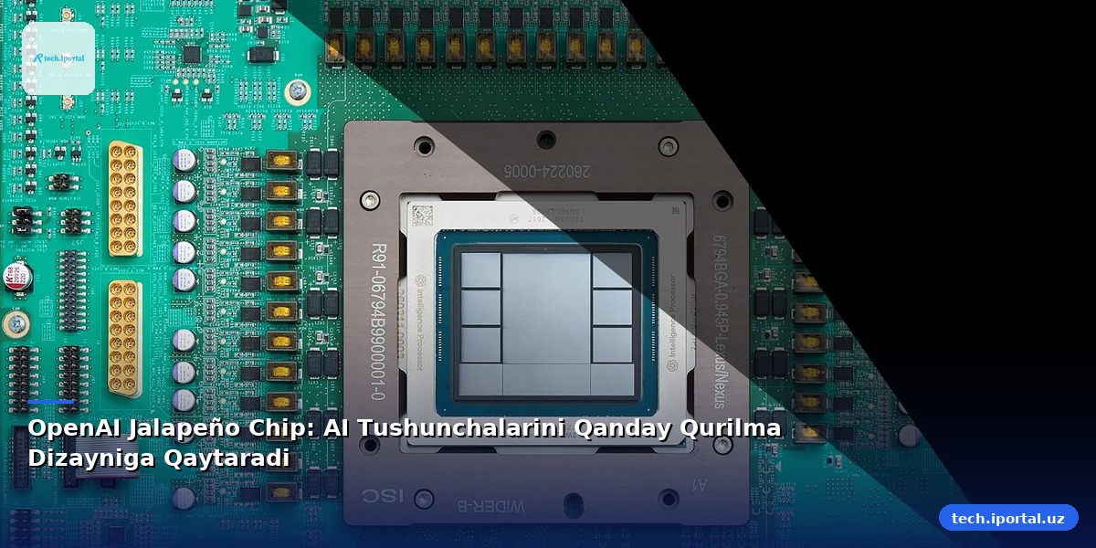 OpenAI Jalapeño Chip: AI Tushunchalarini Qanday Qurilma Dizayniga Qaytaradi