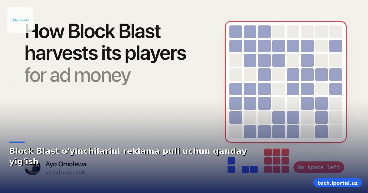 Block Blast o'yinchilarini reklama puli uchun qanday yig'ish