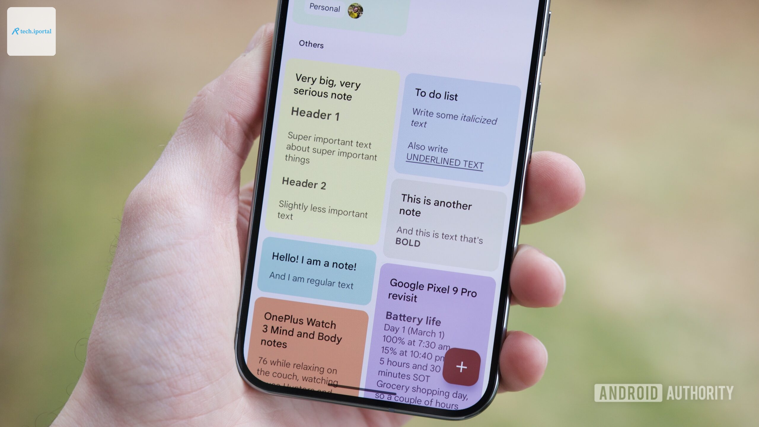 google keep text formatting 1