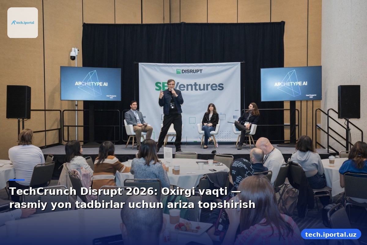 TechCrunch Disrupt 2026: Oxirgi vaqti — rasmiy yon tadbirlar uchun ariza topshirish