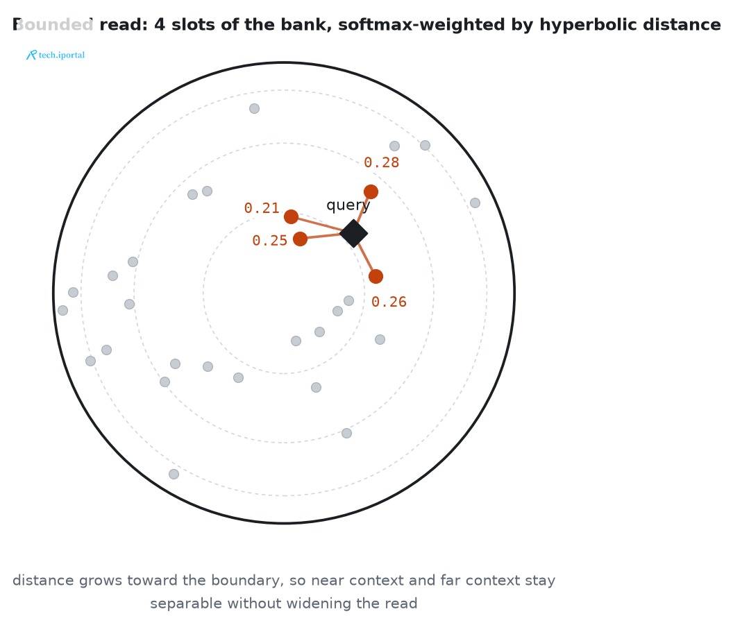Bounded hyperbolic read