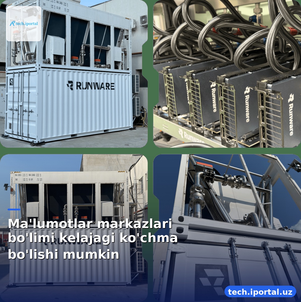 Ma'lumotlar markazlari bo'limi kelajagi ko'chma bo'lishi mumkin
